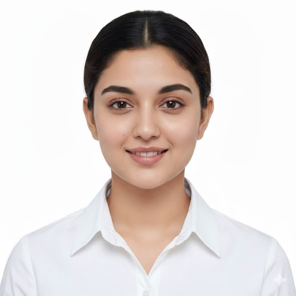 Professional Cv Photo For Women White